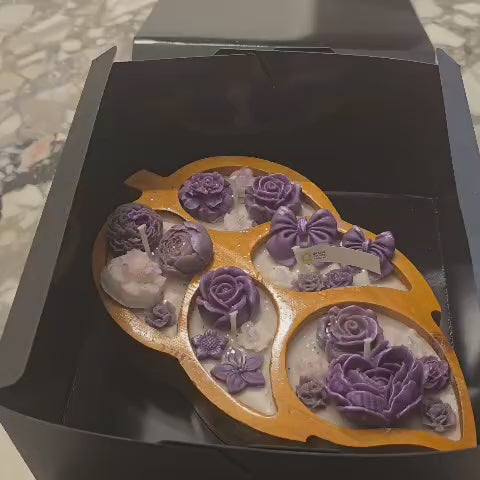 Leaf-shaped Candle Mold