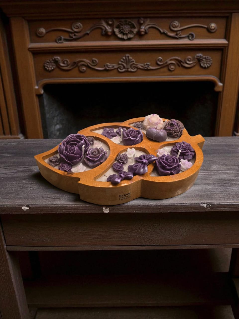 Leaf-shaped Candle Mold